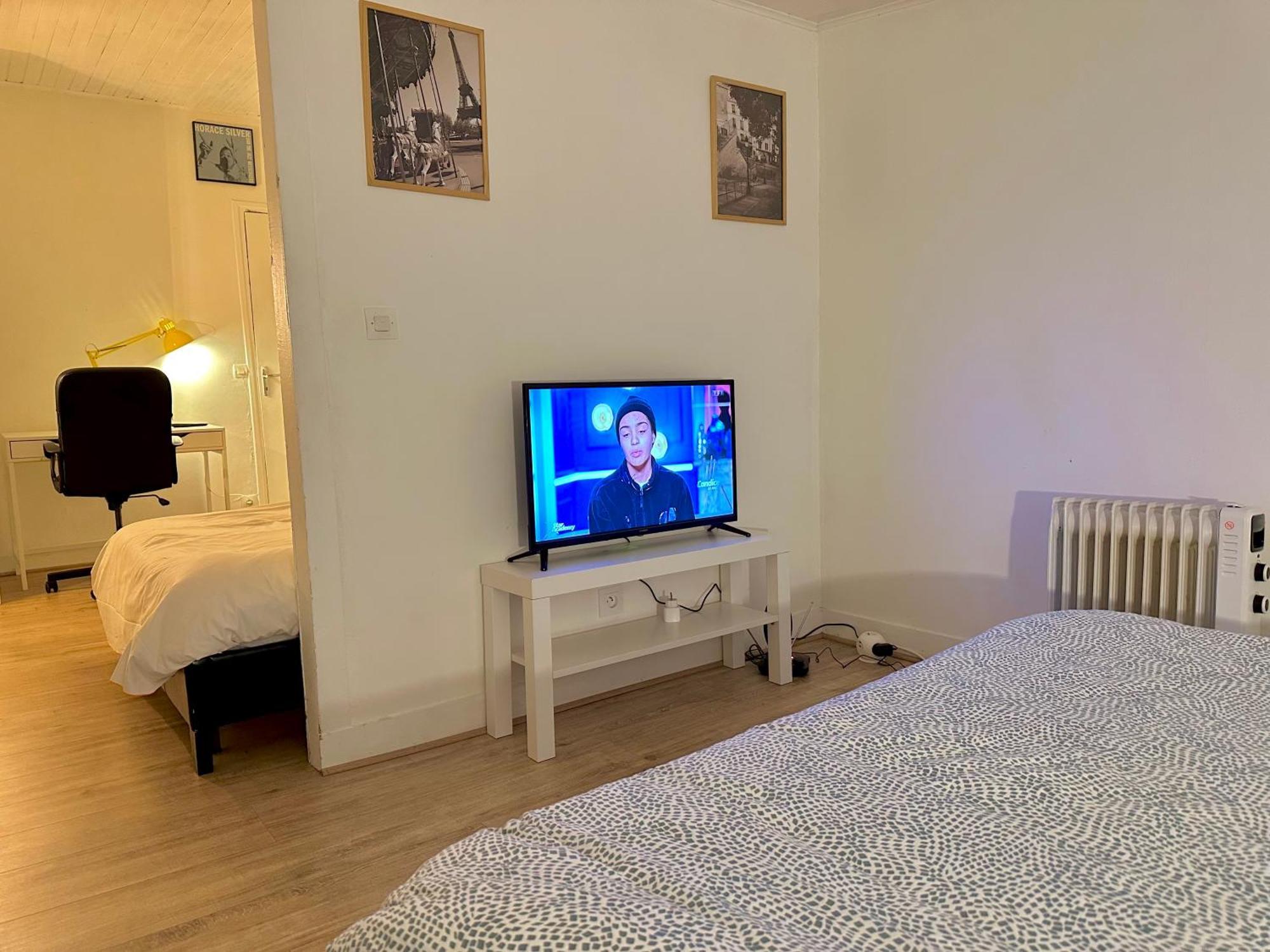Aubervilliers Maison De Ville Pres Metro 7 By Immo Kit Bnb Luaran gambar
